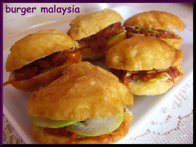 Cendana Kasih: Pau Goreng @ burger malaysia