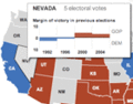2008 Electoral Vote Map
