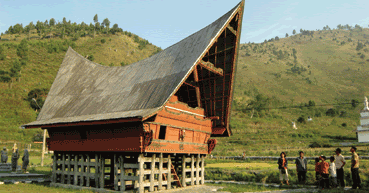 Rumah Adat Vector - Ceria kr