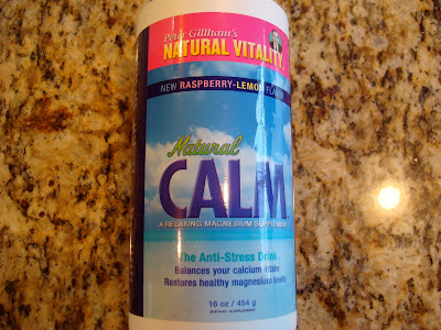 Bottle of Calm Supplements