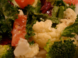 Salad topped with Vegan Slaw Dressing - 57