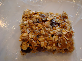 Square No-Bake Vegan Peanut Butter Protein Bar