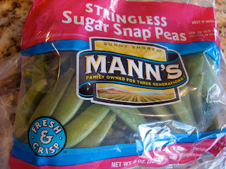 Bag of stringless Sugar Snap Peas