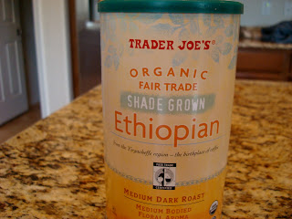 Trader Joe's Organic Fair Trade Coffee in container