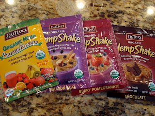 Hemp Protein Powder packages in various flavors
