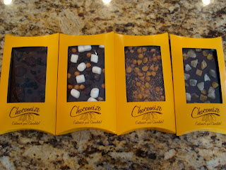 4 packages of Chocomize chocolates