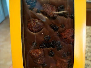 Chocomize with Dried Strawberries and Blueberries