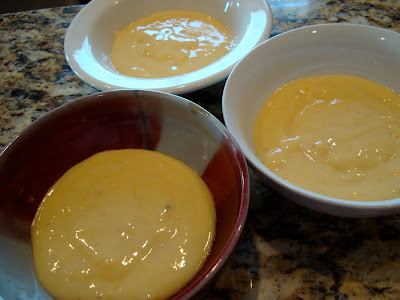 Three Bowls of Mango Banana Softserve