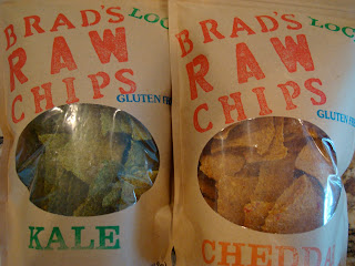 Kale and Cheddar Brad's Raw Chips