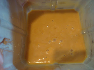 Blended up Thai-Inspired Peanut Sauce in blender