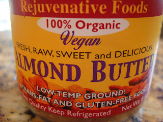 Container of Rejuvenate Foods Vegan Almond Butter