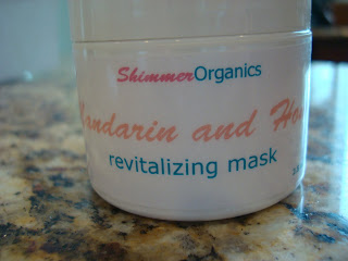 Shimmer Organics Mandarin & Honey Revitalizing Face Mask