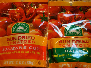 Two bags of Sun Dried Tomatoes