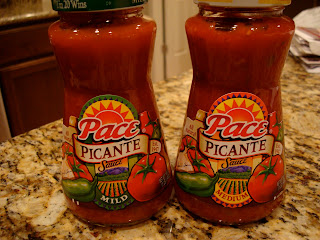 Two jars of Pace Picante Sauce
