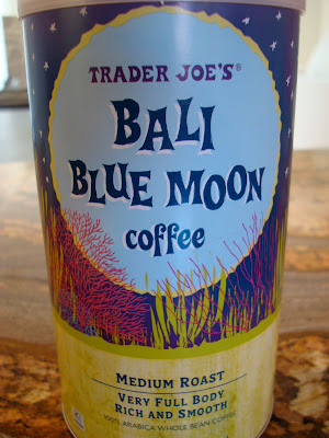 Container of Bali Blue Moon Coffee