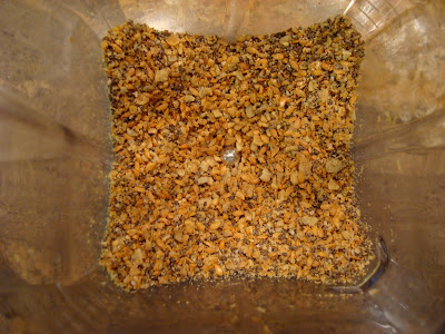 Chia, Flax and Sunflower Seeds blended up