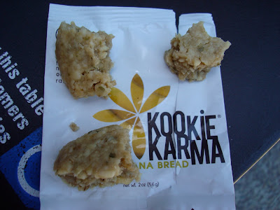 Kookie Karma Banana Bread in pieces