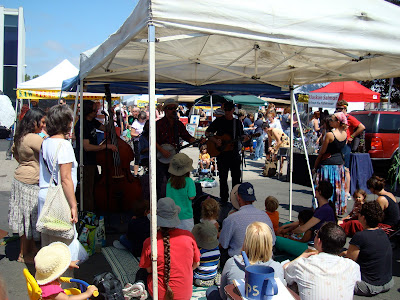 Live music at Farmer's Market