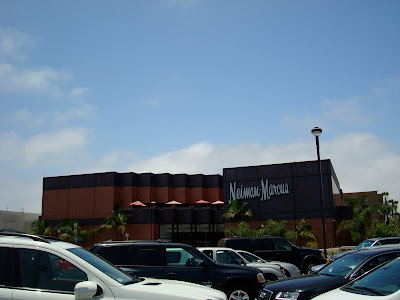Outside of mall showing parking lot