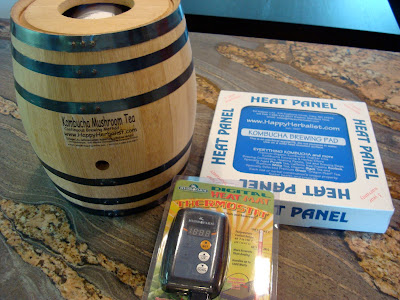 Oak Barrel and Heat Panel