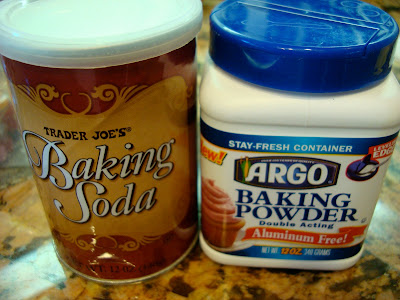 Baking Soda and Baking Powder Containers