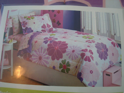 Close up of what bedding set looks like