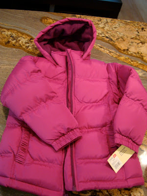 New Pink Winter Jacket