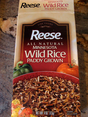 Close up of Wild Rice Package