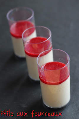 Panna cotta aux fruits rouges Panna cotta aux fruits rouges