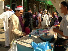 Pasar menuju desa Anjir