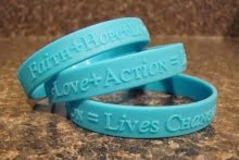"Faith + Hope + Love + Action = Lives Changed"