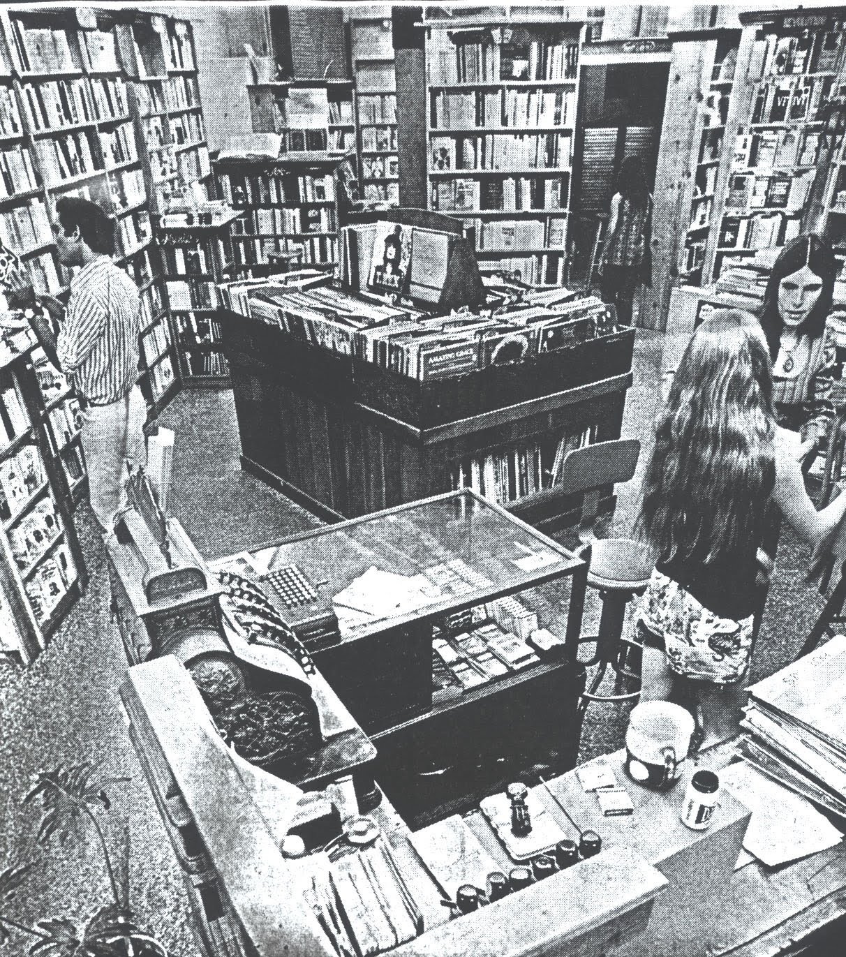 That 70's Blacksburg Inside Books Strings and Things