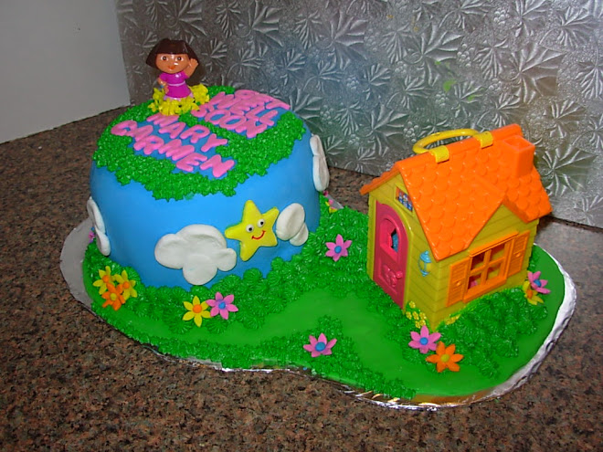 Dora the Explorer "Get Well Cake"