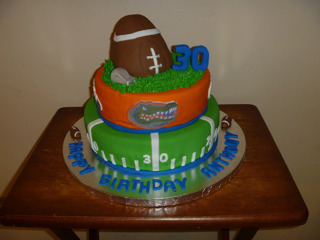 Gator Fan 30th Birthday Cake