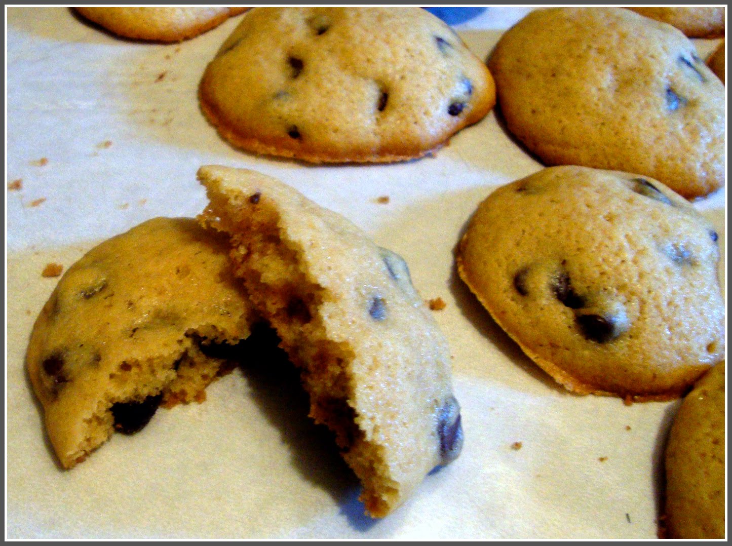 Simply Sycamore Way Cakey Chocolate Chip Cookies