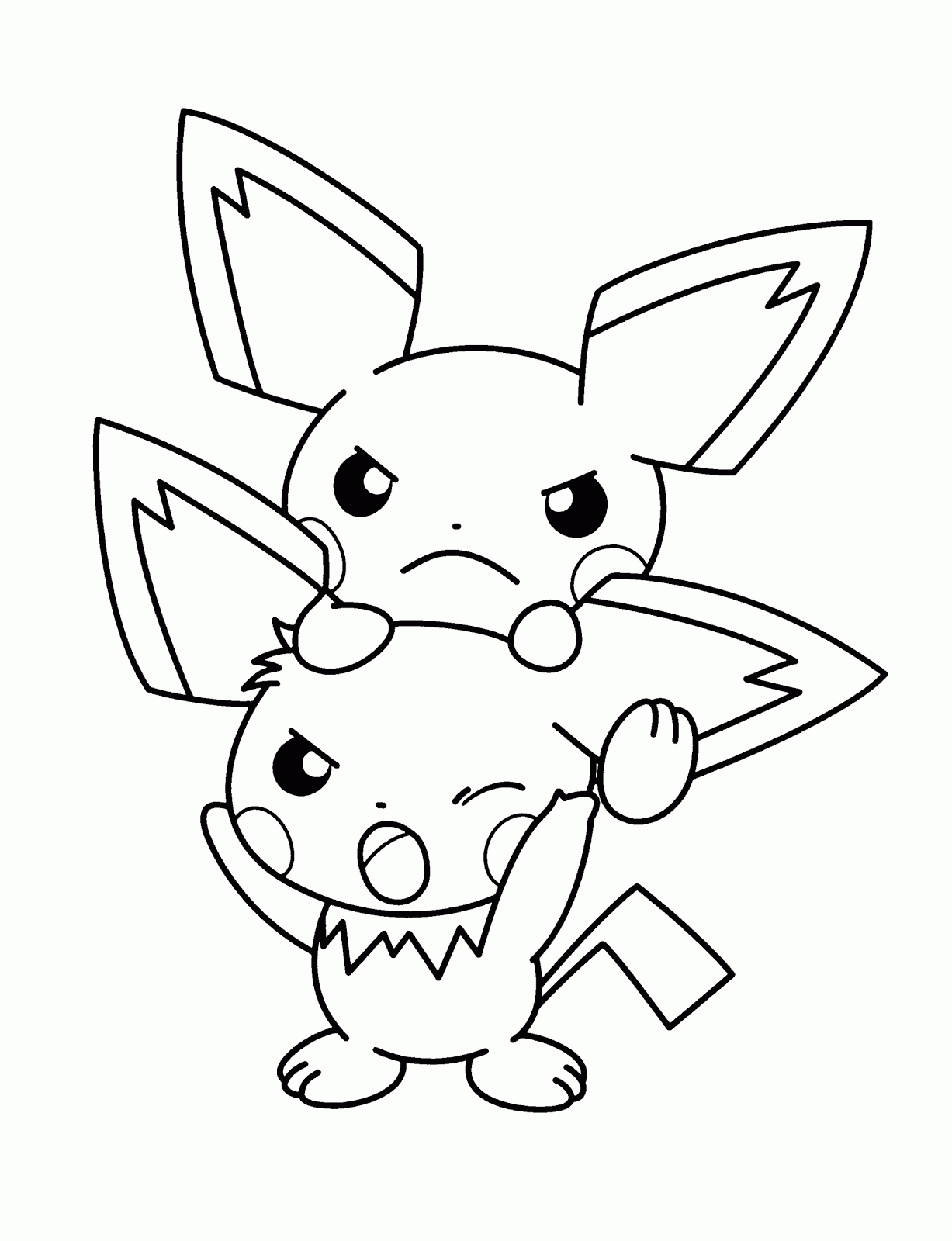 pokemon coloring book pages - photo #34