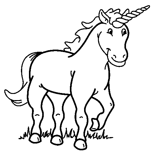 unicorn coloring pages to print - photo #25