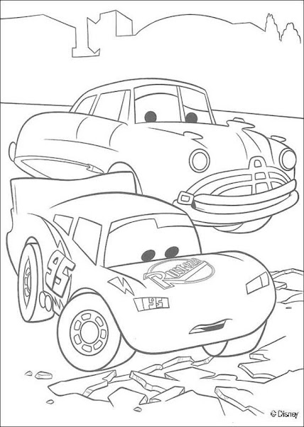 lightning mcqueen coloring pages to color online