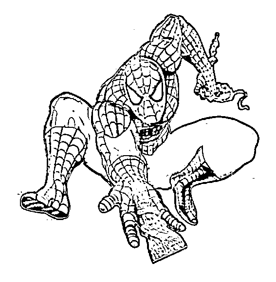 free printable spiderman coloring pages - photo #40