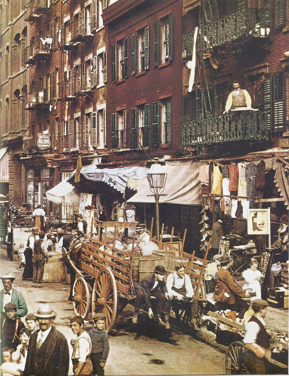 Italia: Little Italy, New York 1905