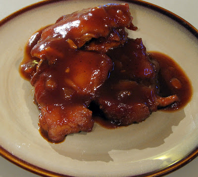 baked barbecue chicken thighs
