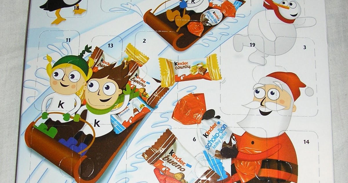 FOODSTUFF FINDS Kinder Advent Calendar (Asda)