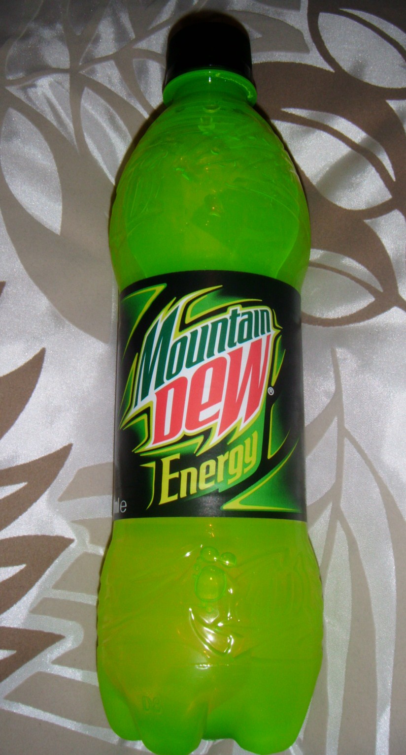 FOODSTUFF FINDS: Mountain Dew Energy [UK Product!] (Total Petrol Station)