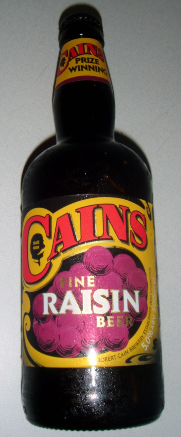 FOODSTUFF FINDS Cain’s Fine Raisin Beer [By Spectre] (Morrisons)