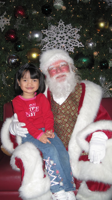 Tianna Meets Santa