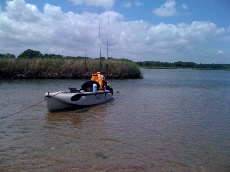 Yakkin it up Lynnhaven Inlet fishing on May 22nd