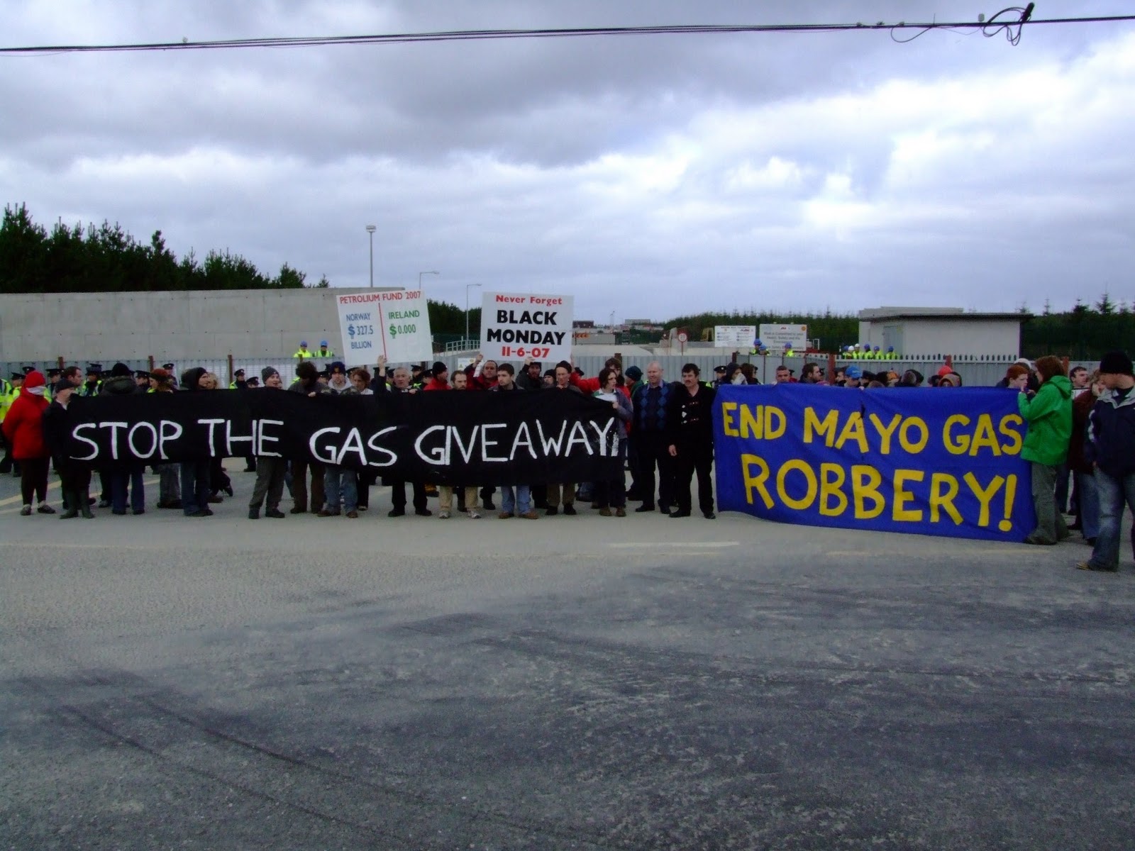 éirígí Sligeach: Resistance to Shell Pipeline in Mayo set to Continue