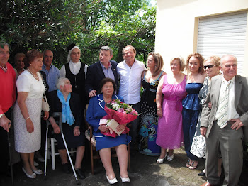 100 Cumpleanos de Palmira Muñiz, veciña da parroquia de Paramos.