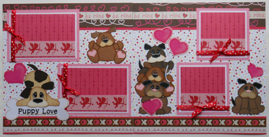 PAPER PIECING MEMORIES BY BABS: "Puppy Love"