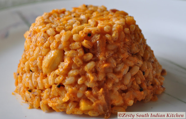 Tomato Rice - Zesty South Indian Kitchen